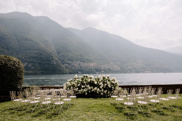 summer wedding Lake Como